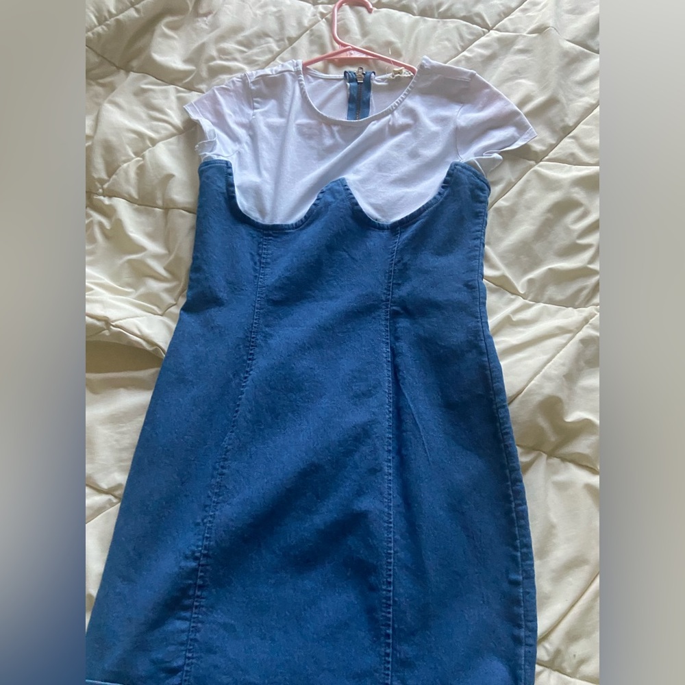 Jean corset dress